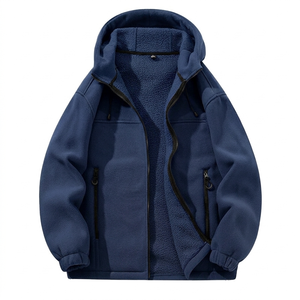 New Arrival Men's Winter Hooded Breathable Windproof <b>Waterproof</b> <b>Padded</b> Warm Sporty Two-Piece Jacket Suit Comfortable Sportswear - Product Image 5