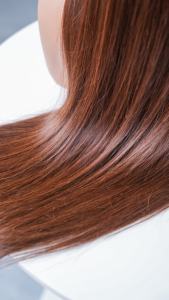 Peluca de Cabello Humano Virgen Vietnamita Liso Marrón Auburn con Encaje Completo Transparente Sin Pegamento al Por Mayor - Product Image 6