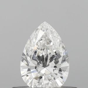 Diamant de laboratoire de forme poire taille idéale 0,43 ct E VVS2 CVD certifié IGI - Product Image 1