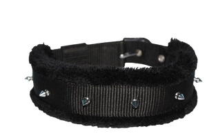 Collier pour chien rembourré et confortable avec picots, réglable, pour chiens de petite à grande taille, de Divine International - Product Image 3