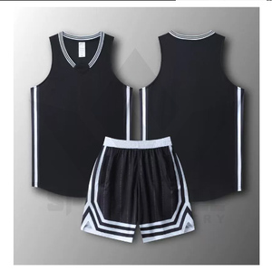 Custom Basketball Uniform Set <b>Light</b> Blue V-<b>Neck</b> Sleeveless Moisture Wicking 100% Polyester Unisex Adult Sportswear - Product Image 5