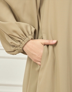 Wholesale Beautiful Dubai <b>Women</b> <b>Abaya</b> Traditional Islamic Muslim Clothing & Accessories Floor Length Front Open Long Sleeves - Product Image 3