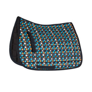 Almohadilla de Silla de Montar Multiusos con Estampado de Estrellas, Relleno de Algodón Sublimado y Forro de Polialgodón para Equitación - Product Image 1
