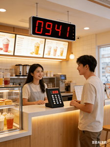 ระบบเรียกหมายเลขอัตโนมัติพร้อมจอแสดงผล LED สำหรับร้านชานมไข่มุก ร้านโบบา ร้านอาหาร ร้านขายอาหารแบบกลับบ้าน ธุรกิจขนาดเล็ก - Product Image 4