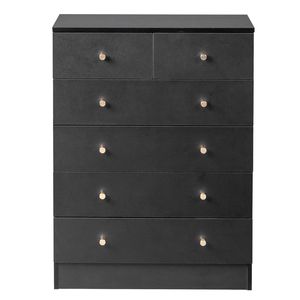 Cassettiera Rustica in Rovere a 6 Cassetti per Ufficio Domestico e Soggiorno - Product Image 6
