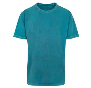 Camiseta cómoda y ajustable con hombros caídos, transpirable, a bajo precio, de uso casual, fácil de llevar, para hombre, con logo personalizado. - Product Image 2