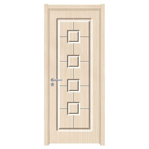 Plaque de bois massif au design moderne, résistante à l'eau, pour usage intérieur (chambres, salles de bain, salons), surface finie avec film PVC durable - Product Image 1