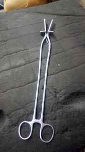 Gynécologie V Type Manipulateur Utérin 37cm Instrument Chirurgical Manuel Réutilisable Matériel En Acier Inoxydable - Product Image 5