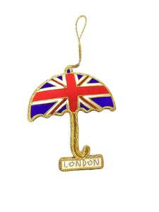 Parche Bordado con Hilo Zari de London Umbrella – Para Coche, Bolso, Llavero – Proveedor Mayorista de Exportación - Product Image 1