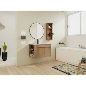 Mobile bagno sospeso da 30 pollici con lavabo e ante a chiusura ammortizzata 00612IMO 02730IMO, mobile combinato (confezione KD) - Product Image 3
