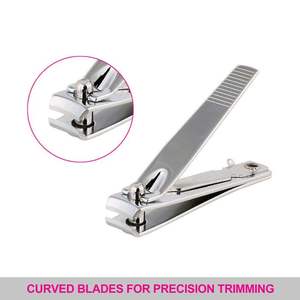 Cortauñas de Acero Inoxidable, Pequeño y Portátil, para Uñas de Pies y Manos, con Lima de Uñas - Product Image 2