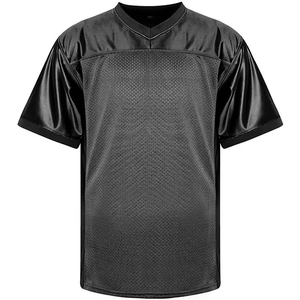 เสื้อผ้ากีฬาสีพื้นแบบยูนิเซ็กซ์ เสื้ออเมริกันฟุตบอล แห้งเร็ว ราคาถูก มีสินค้าในสต็อก เสื้ออเมริกันฟุตบอลสำหรับขาย - Product Image 1