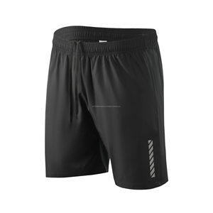 ODMOEM-Pantalones cortos de entrenamiento de poliéster para hombre, shorts de secado rápido con malla de bolsillo para gimnasio, pantalones cortos de baloncesto para hombre - Product Image 1