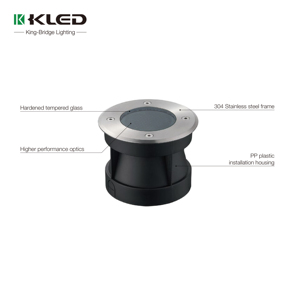 Lampes LED encastrées au sol en alliage d'aluminium pour jardin, IP66, réglables, télécommandées, garantie 5 ans, enterrées - Product Image 1