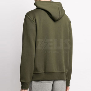 Sweats à capuche personnalisés avec logo, en coton mélangé, pour hommes élégants, à porter au quotidien. - Product Image 5