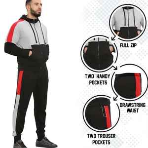 Chándal para Hombre, Fabricación de Marca Privada, Chándal de Venta Caliente Hecho en Pakistán, Ropa Deportiva y de Gimnasio para Hombre 2026 - Product Image 1