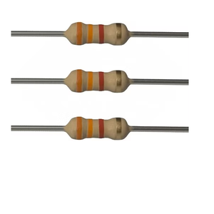 Resistencias fijas de película metálica con tolerancia de precisión del 1%, tipo axial con orificio pasante para circuitos PCB, electrónica DIY, estables y de bajo ruido - Product Image 1