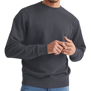 Sweat-shirts à col rond en gros, design personnalisé, pull en coton, fabrication de vêtements OEM sous marque privée, sweat-shirts à col rond pour hommes - Product Image 2