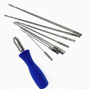 Azicon's AO Orthopedic Bone <b>Drill</b> <b>Bit</b> Set with Handle Cannulated Quick Coupling Driver <b>Drill</b> Sleeve Orthopedic Bone <b>Drill</b> <b>Bits</b> - Product Image 5