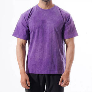 T-shirt décontracté à manches courtes pour homme, coupe classique, tricoté, respirant, col rond, écologique, séchage rapide, 100% coton, avec logo personnalisé imprimé - Product Image 4