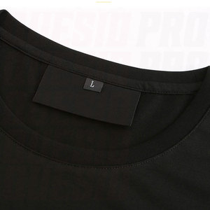 เสื้อยืดสตรีทแวร์คุณภาพสูงสำหรับผู้ชาย ผ้าคอตตอนหนา 220GSM ประดับเพชรเทียม เสื้อยืดโอเวอร์ไซส์แฟชั่นลำลองระดับพรีเมียม รับผลิตแบบ OEM - Product Image 4