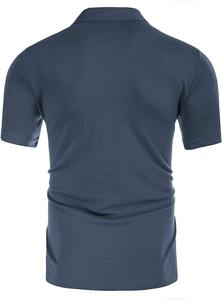 Polo d'uniforme scolaire personnalisé OEM en gros, tissu durable anti-plis, tenue pour étudiants - Product Image 2