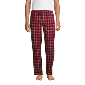 Wholesale Flannel Sleep Pants Men's Pajama Flannel Pajama Pants Unisex Sleep Bottoms Plaid Pajama Bottoms - Product Image 3