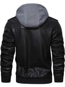 High Quality <b>Mens</b> <b>Leather</b> <b>Jacket</b> Soft Genuine <b>Leather</b> Premium Daily Casual Fashion Collection - Product Image 2