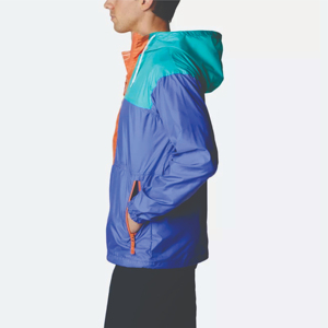 Sudadera con capucha impermeable con cremallera para hombre, de alta calidad, con logotipo personalizado, talla grande - Product Image 4