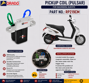 Bobina de encendido Mahindra Guesto de calidad de exportación para repuestos de motocicletas en India, Orado. - Product Image 3