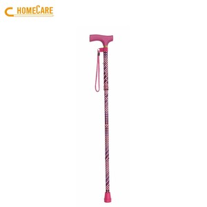 Bâton de marche télescopique pliant durable d'alliage d'aluminium d'OEM de Taïwan pour des personnes âgées - Product Image 5