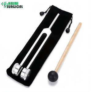 Diapasón Manual de Acero Inoxidable de Alta Calidad C-128 Hz, No Magnético, con Activador Gratuito, Instrumento de Diagnóstico de Precisión, Set CE - Product Image 5