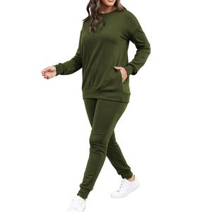 Pull pas cher personnalisé Cool Winter Activewear Survêtement avec Sweat à Capuche Respirant Survêtement Joggers Ensembles Taille Régulière - Product Image 2