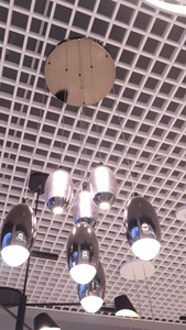 Lámpara Colgante Moderna de Cristal Tipo Campana, LED Negra, Altura Ajustable para Sala de Estar, Base E27, Luz Blanca Cálida 3500K - Product Image 4