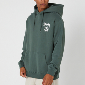 Sweat à capuche unisexe en polaire polyester/coton, manches longues, épais 400 GSM, coupe oversize, motif vague au dos, streetwear personnalisé - Product Image 3