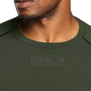 Chemise de protection respirante professionnelle en tissu Spandex/Polyester conçue pour le confort, la flexibilité et les performances en entraînement intense - Product Image 3