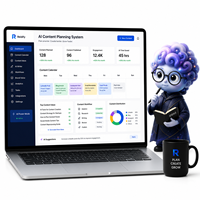 Reidify : Planification de contenu IA, Gestion de contenu professionnel, Automatisation des flux de travail, Cohérence de marque, Contenu IA prêt à l'emploi, Stock de contenu en ligne
