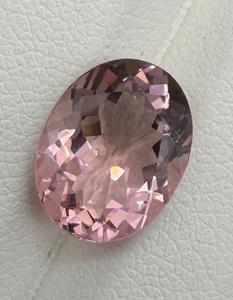 Natural Morganite Gemstone 3.18 cts oval Cut Baby Pink <b>Colour</b> Loose <b>Stone</b> India Genuine Jewelry Making - Product Image 3