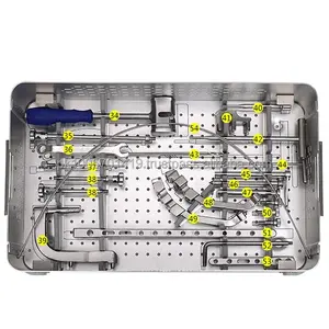 Ensemble d'instruments orthopédiques en acier pour petits fragments des membres supérieurs, manuel, par Dentavex - Product Image 1