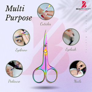 Tijeras para Cutículas de Acero Inoxidable de Alta Precisión con Punta Fina y Cuchilla Afilada, Herramientas Profesionales para Manicura de Salón, Producto Personalizable - Product Image 3