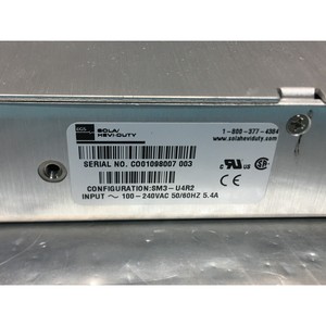 SOLA HEVI-DUTY SM3-U4R2 MODULAR SWITCHING POWER - อุปกรณ์และชิ้นส่วนเซมิคอนดักเตอร์ระดับโลกที่เชื่อถือได้ - Product Image 3