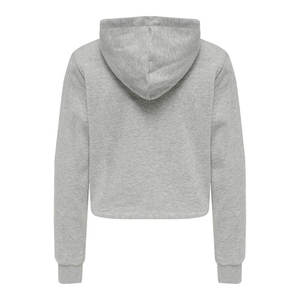 Sudadera Corta con Capucha y Cuello Redondo de Manga Larga para Mujer, Estilo American Girl, Logotipo Frontal, Ajuste Holgado, Tejido de Rizo para Invierno, ¡Gran Venta! - Product Image 3