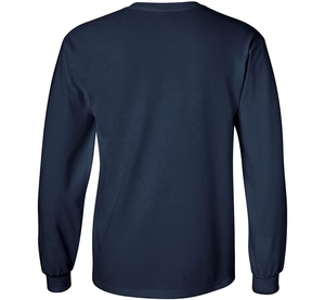 Camisetas casuales personalizadas para hombre cómodas y ligeras de alta calidad impresas de manga larga 100% algodón transpirable de secado rápido - Product Image 3