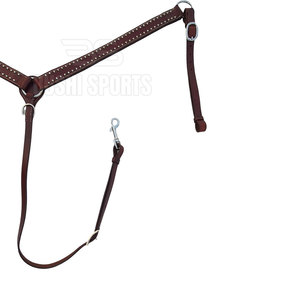 Harnais de poitrine pour cheval confortable et réglable, offrant stabilité et performance sécurisée - Product Image 2