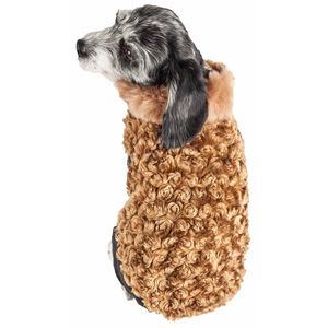 Luxe Furpaw Elegante Cappotto per Cani di Design, Stile Peloso, Abbigliamento per Animali Domestici - Product Image 2