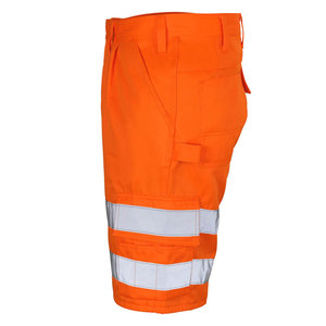 Shorts de travail de sécurité pour la construction avec bande réfléchissante, multi-poches, haute visibilité pour hommes - Product Image 3