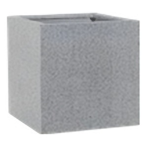 Large Square Fiberstone Planter <b>Cube</b> Outdoor <b>Garden</b> Flower Pot Handmade Weatherproof White Planter Box Nested <b>Set</b> Vietnam - Product Image 4