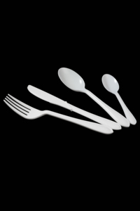 Couverts réutilisables en plastique PP, fourchette, cuillère, couteau, qualité alimentaire, couleurs personnalisées, fournisseur OEM ODM - Product Image 3