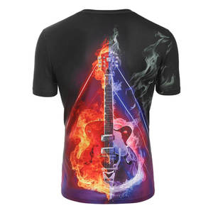 Camiseta Deportiva de Secado Rápido para Hombre, Compresión Ligera, Transpirable, Cuello Redondo, para Entrenamiento de Verano y Running - Product Image 4