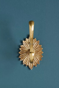 Rustic Brass Wall <b>Hooks</b> Butterfly And Floral Design Decorative Home Hanging <b>Hook</b> - Product Image 6